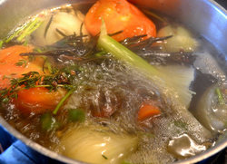 court-bouillon légumes