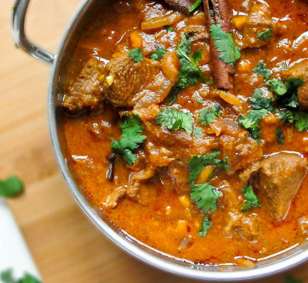curry d'agneau à l'indienne