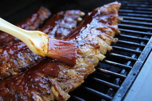 ribs sauce barbecue