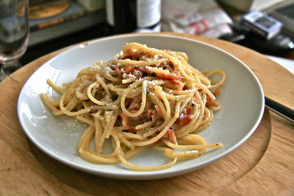Sauce Carbonara, les 2 Recettes