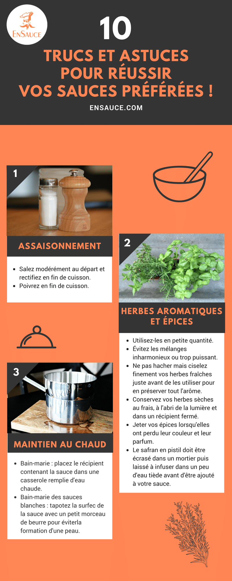 10 astuces pour réussir vos sauces comme un chef 1